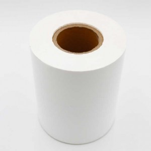 Papel sintético en blanco Jumbo Roll Sticker para impresora de inyección de tinta