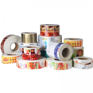 OEM Supply Custom Design Packaging Stickers Self Adhesive Labels with Exquisite Printing