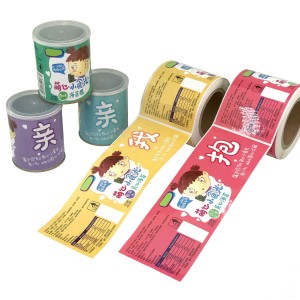 Customized Self-adhesive printing label