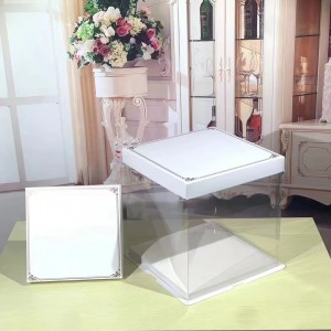 China OEM Big Round Flower Custom Box Romantic Flower Bouquet Flower Art Cake Gift Box Flower Packaging Materials Paper Box